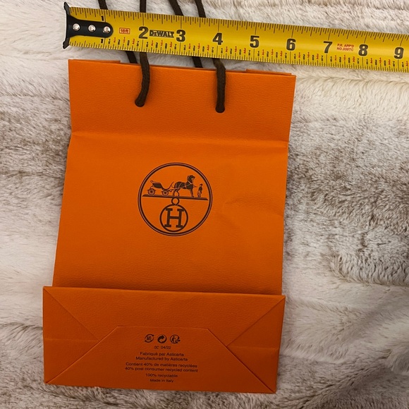 HERMES small accessory paper shopping bag - Picture 3 of 3